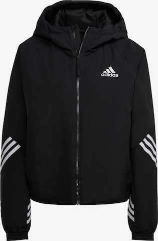 ADIDAS SPORTSWEAR Athletic Jacket 'Back To ' in Black: front