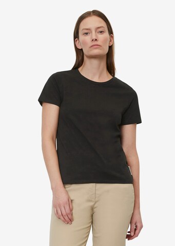 T-shirt Marc O'Polo en noir : devant