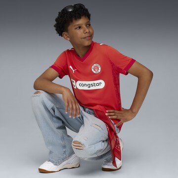 PUMA Functioneel shirt 'FC St. Pauli 25/26 Viertes' in Rood