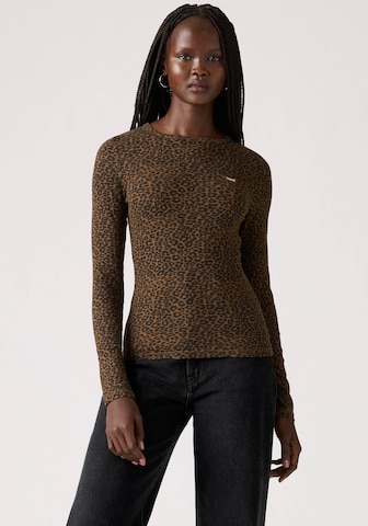 Maglietta 'Hayes' di LEVI'S ® in marrone: frontale
