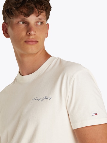 Maglietta 'SAILING' di Tommy Jeans in bianco