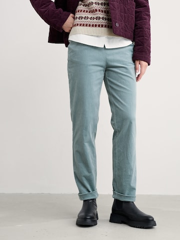Regular Pantalon 'Crackington' Seasalt Cornwall en bleu : devant