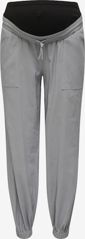 Only Maternity Pants in Grey: front