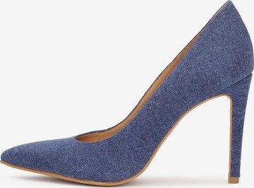 Kazar Pumps in Blauw: voorkant