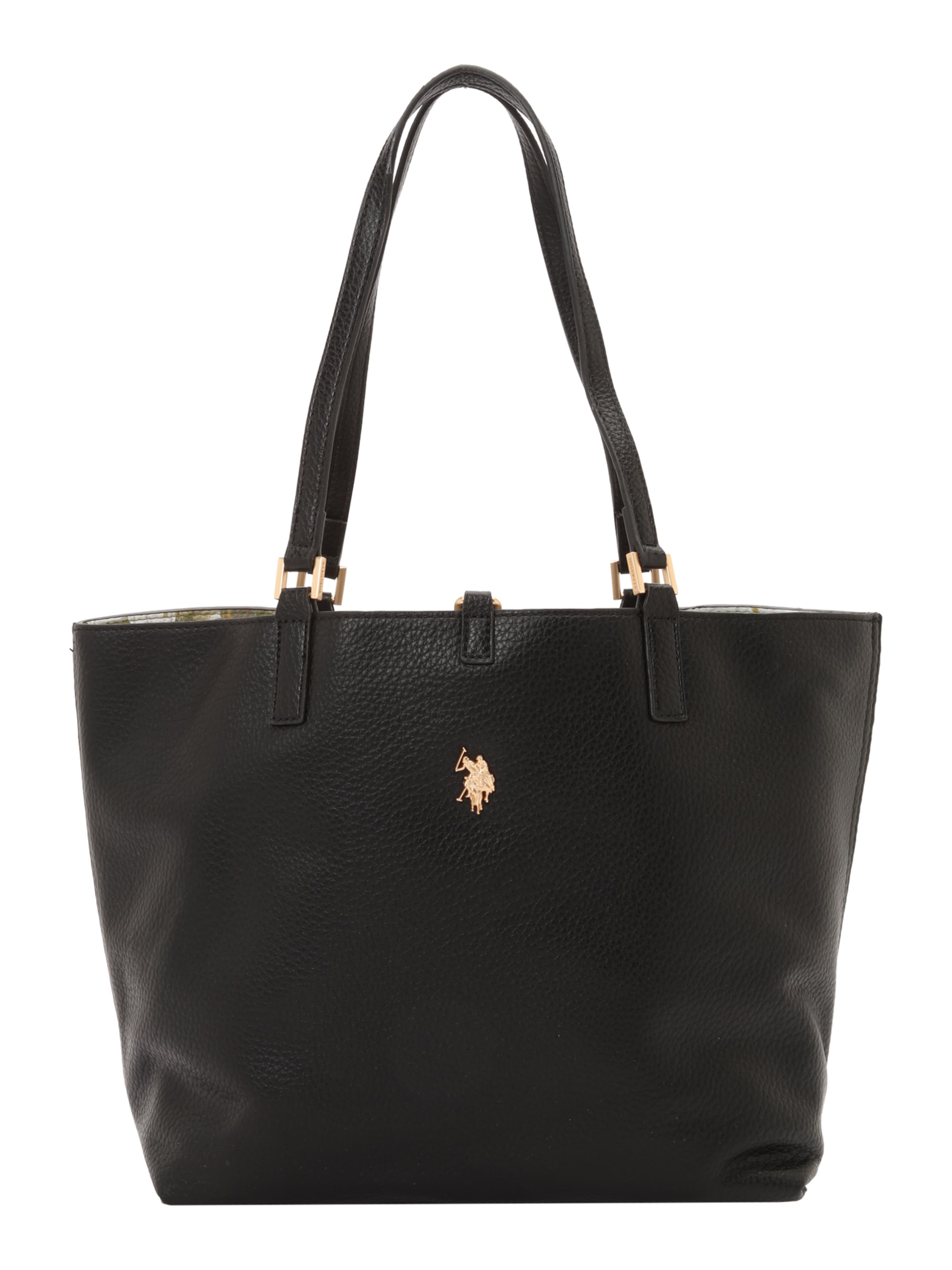U.S. POLO ASSN. - Shopper en negro: frente