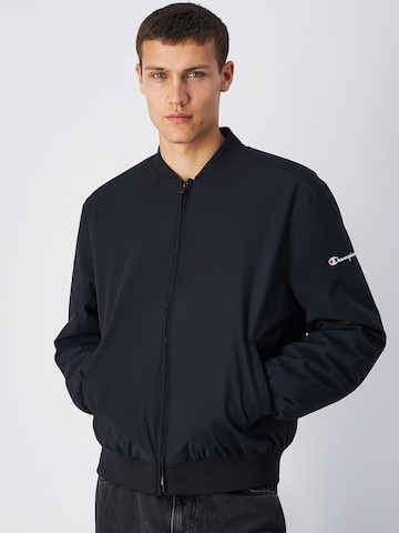 Champion Authentic Athletic Apparel Jacke in Schwarz: Vorderseite