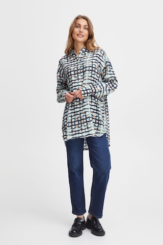 Fransa Blouse ' Misa' in Blue