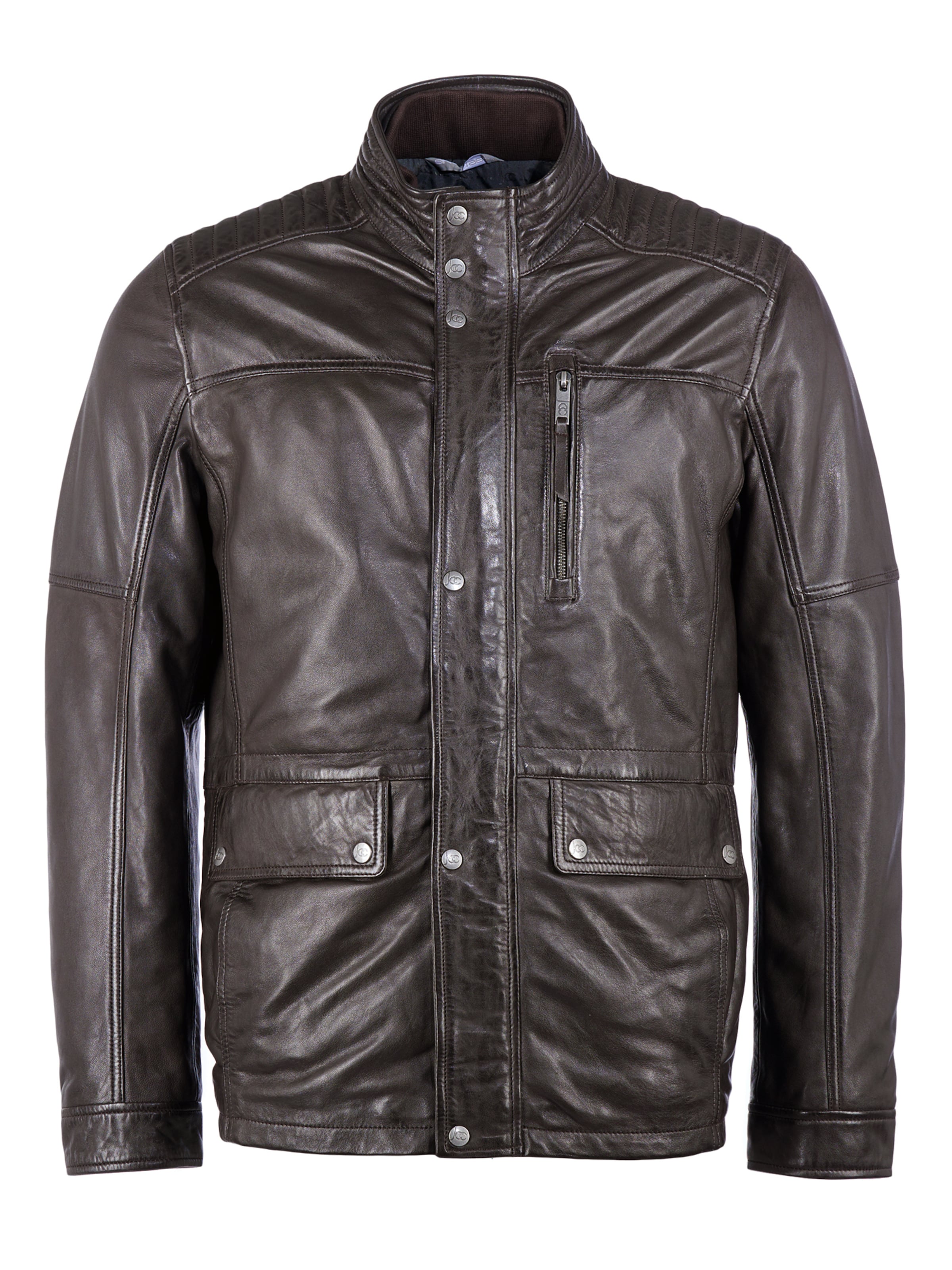 JCC Tussenjas in Zwart: voorkant