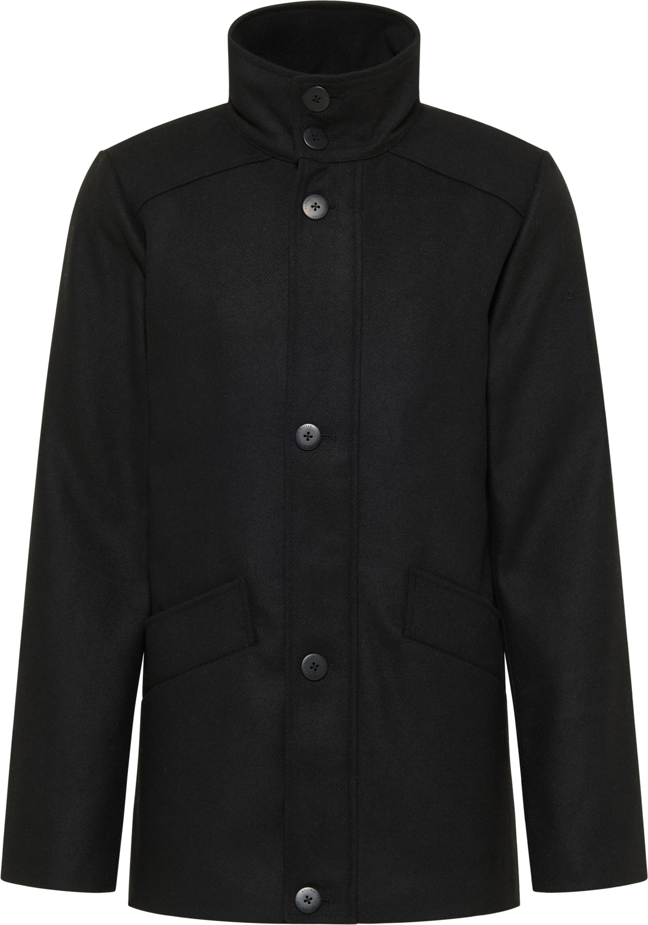 DreiMaster Klassik Prechodná bunda - Čierna: predná strana
