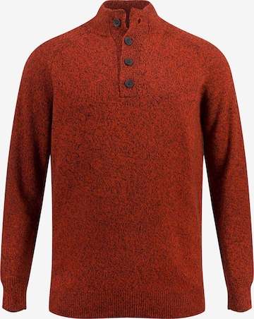 Pull-over JP1880 en marron : devant