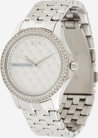 ARMANI EXCHANGE Quarzuhr in Silber: predná strana