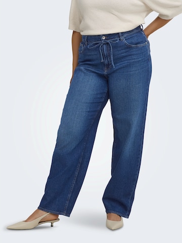 ONLY Carmakoma Wide leg Τζιν 'CARGIANNA' σε μπλε: μπροστά