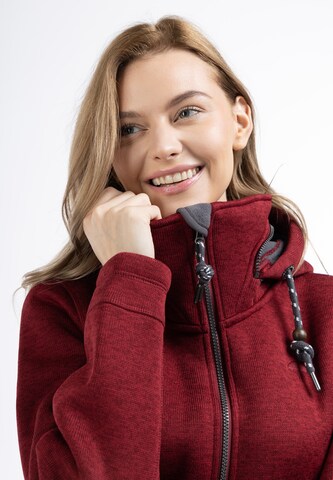 Cappotto in maglia di Schmuddelwedda in rosso