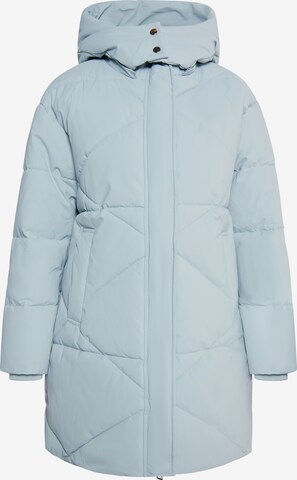 usha WHITE LABEL Winter Coat in Blue: front