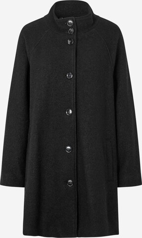 Masai Between-Seasons Coat 'Teresa' in Black: front