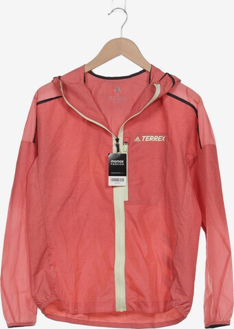 ADIDAS PERFORMANCE Jacket & Coat in M in Pink: front