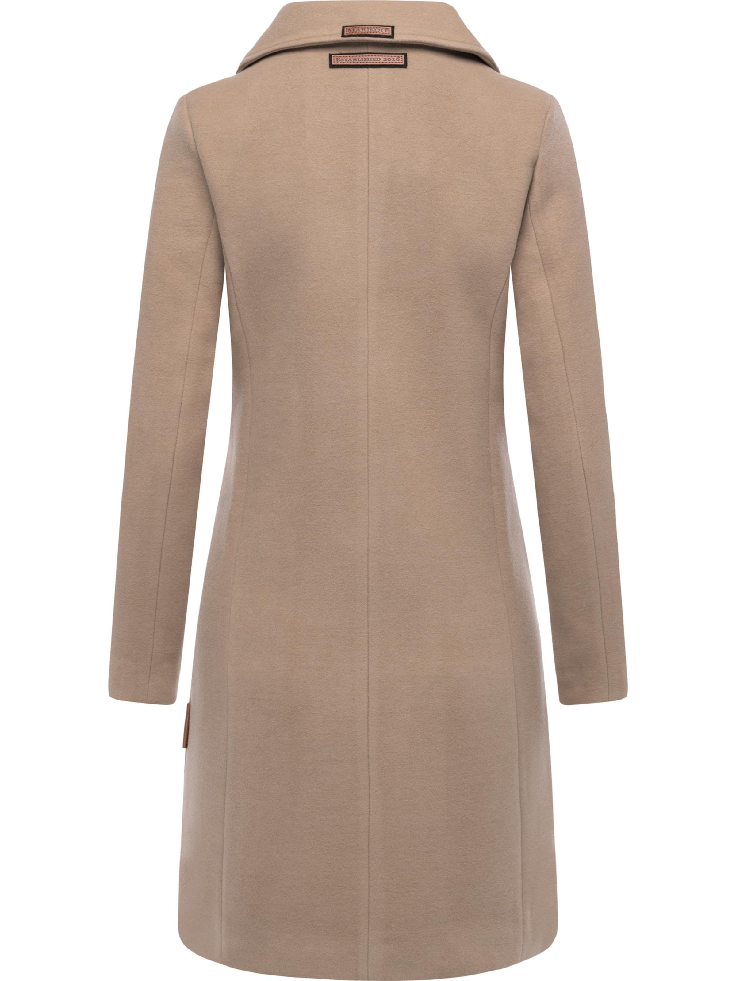 MARIKOO Between-Seasons Coat 'Nanakoo' in Beige