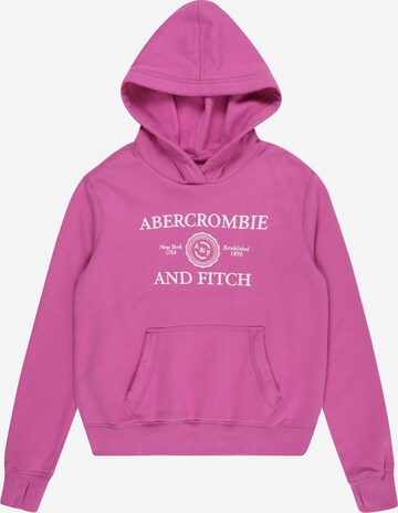 Abercrombie & Fitch Sweatshirt in Purple: front