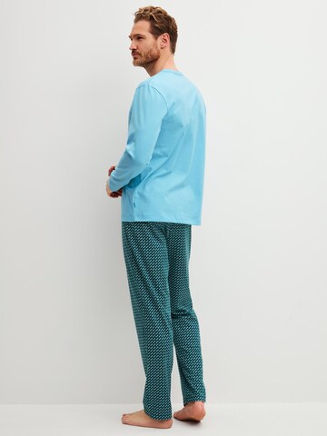 Pyjama long 'Cotton Special' CALIDA en bleu