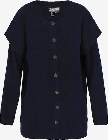 DreiMaster Vintage Oversize dzseki - kék: elől