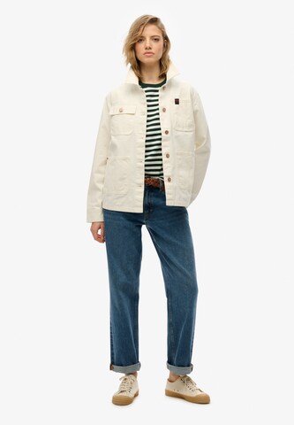 Superdry Between-season jacket in White