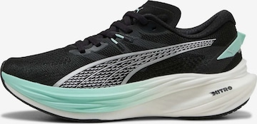 Chaussure de course 'Deviate' PUMA en noir : devant