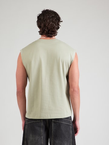 Tricou 'JORMONTAUK' de la JACK & JONES pe verde
