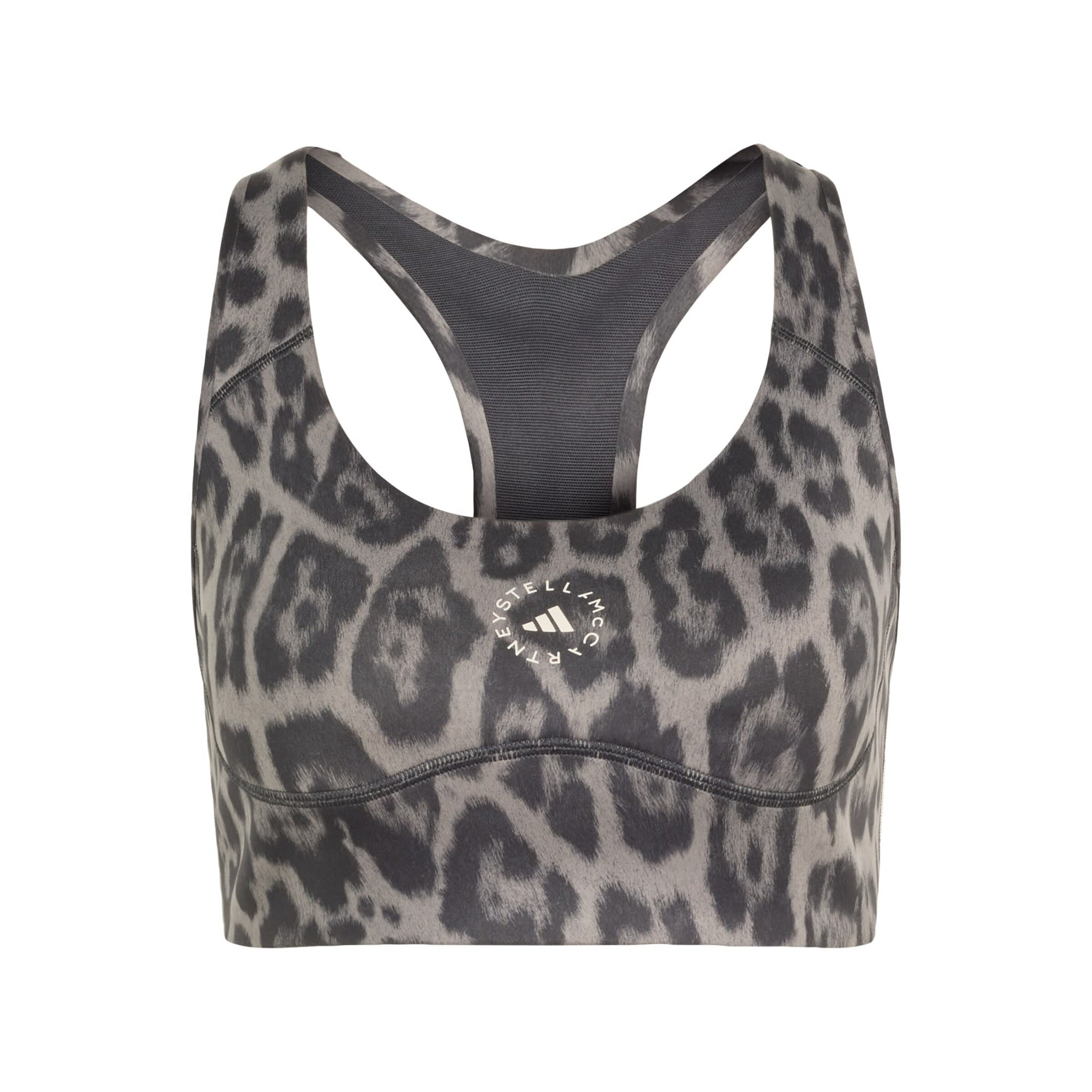 ADIDAS BY STELLA MCCARTNEY Sport-BH 'PrimeLiftImpact' in Grau: Vorderseite