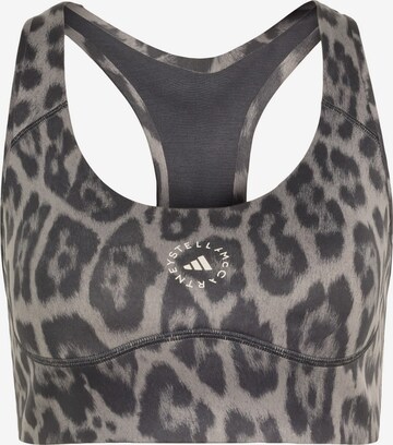 ADIDAS BY STELLA MCCARTNEY Sport-BH 'PrimeLiftImpact' in Grau: Vorderseite