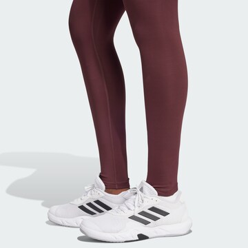 Skinny Pantalon de sport 'Optime Essentials' ADIDAS PERFORMANCE en rouge
