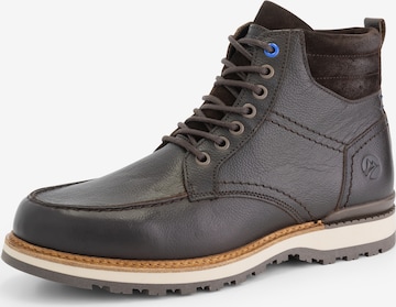 Travelin Schnürboots in Braun: Vorderseite