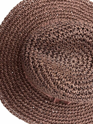 Amichi - Sombrero 'Sombrero para mujer Alania de fibras naturales' en marrón