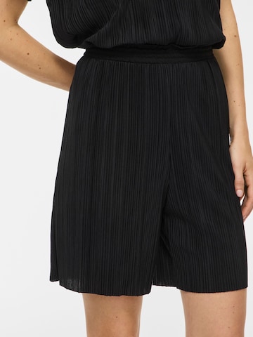 Regular Pantalon 'VIPlis' VILA en noir