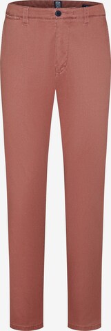 MEYER Regular Chino Pants in Red: front