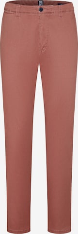 MEYER Regular Chino in Rood: voorkant