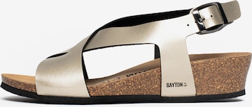 Bayton Sandals 'Salamanque' in Gold: front