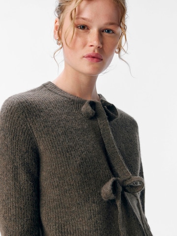 Cardigan 'Parvi' OBJECT en marron