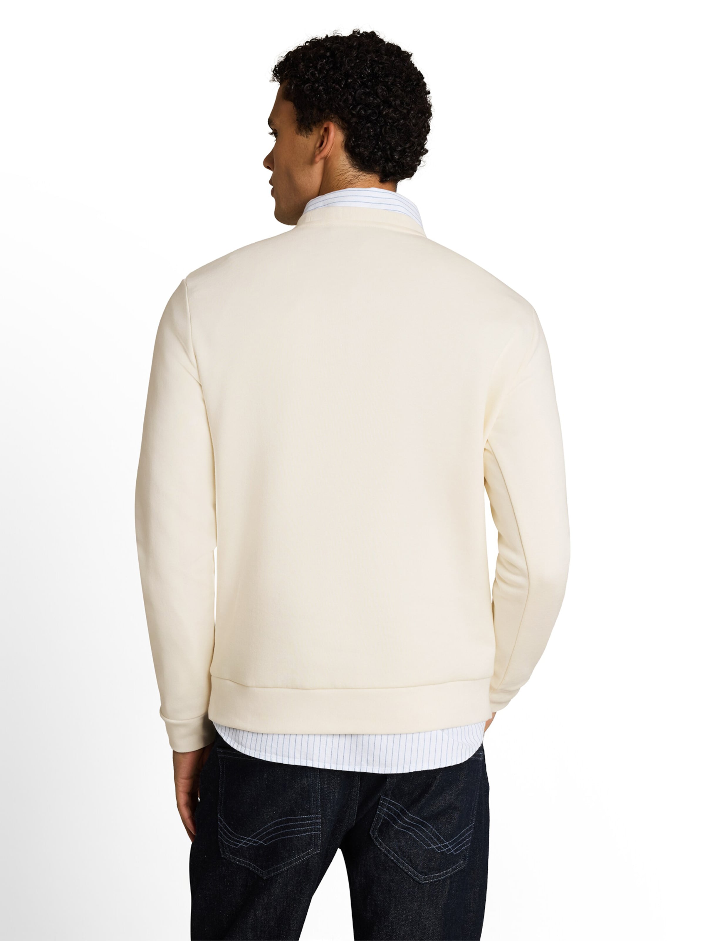 TOM TAILOR DENIM Sweatshirt i beige