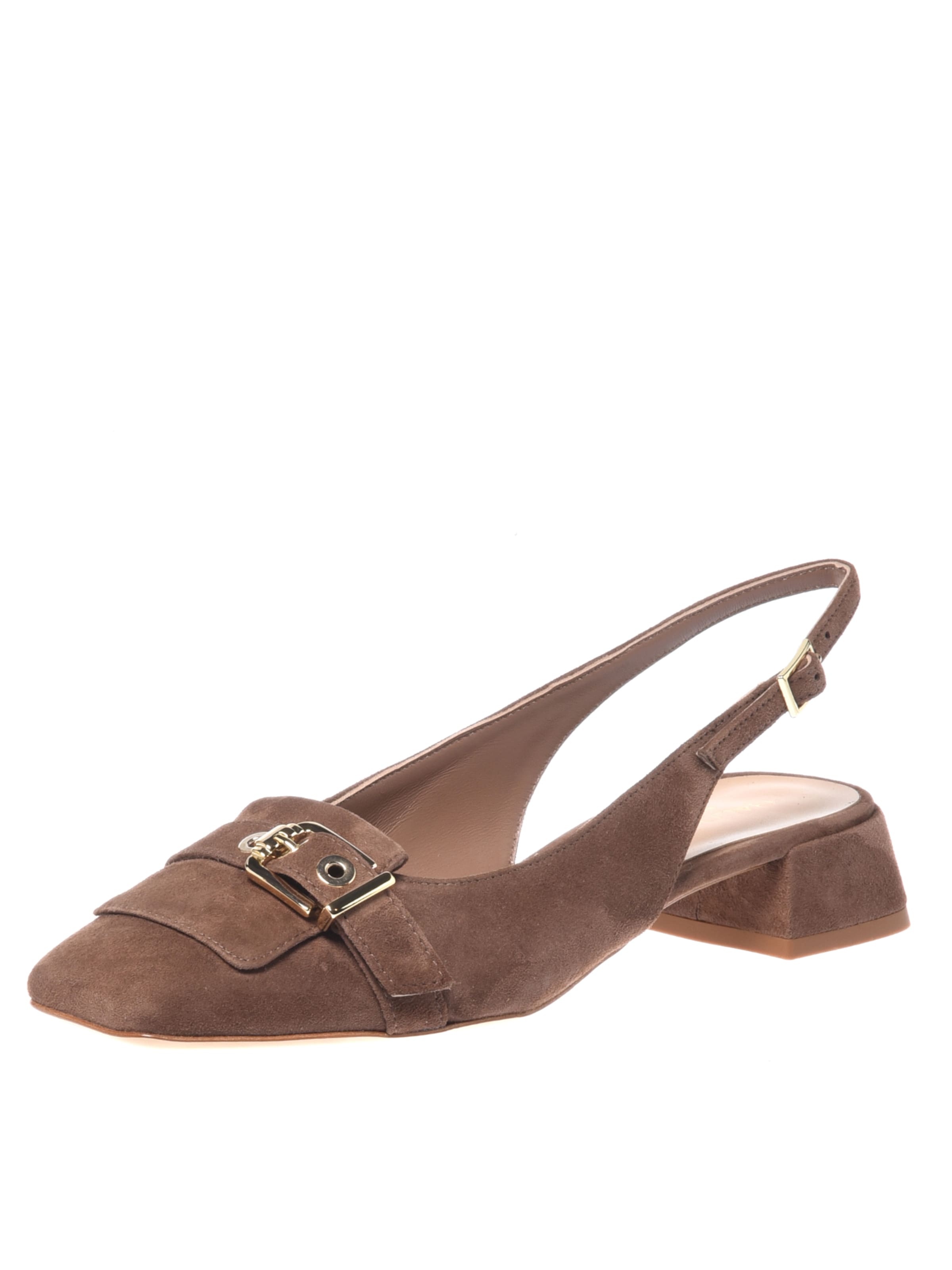 BALDININI Slingpumps in Bruin: voorkant