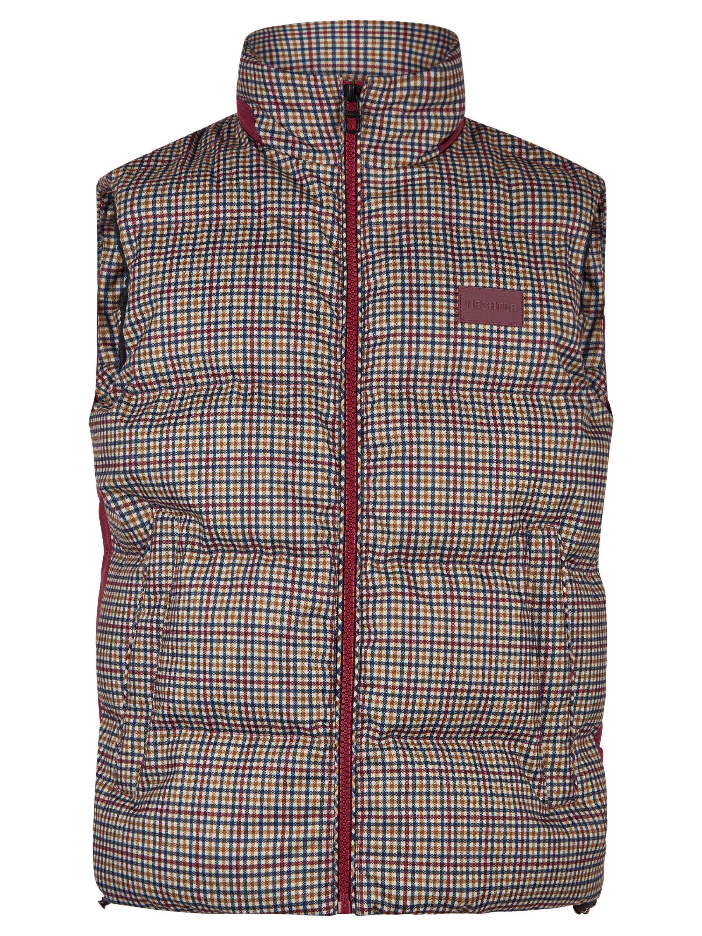 HECHTER PARIS Vest in Brown: front
