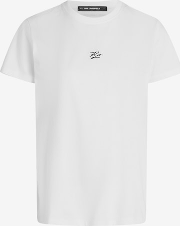 Karl Lagerfeld Paita 'AUTOGRAPH' värissä valkoinen: etupuoli