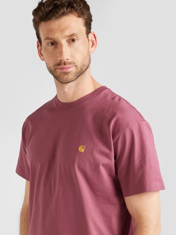 Tricou 'Chase' de la Carhartt WIP pe mov