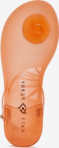 Katy Perry T-Bar Sandals 'THE GELI' in Orange
