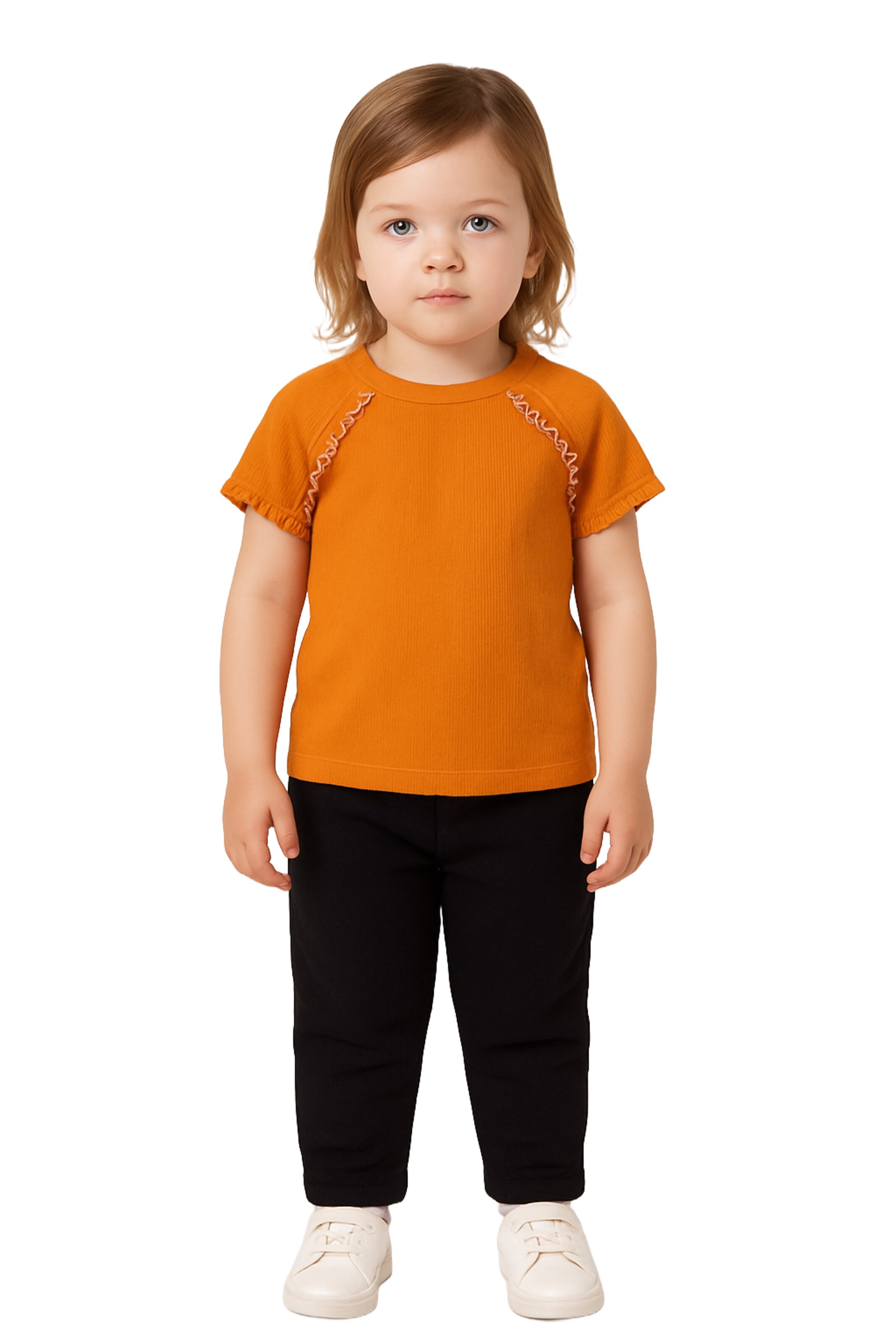 Panço Shirt in Oranje: voorkant