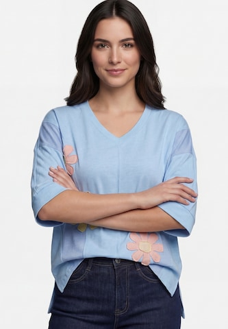 T-shirt Usha en bleu