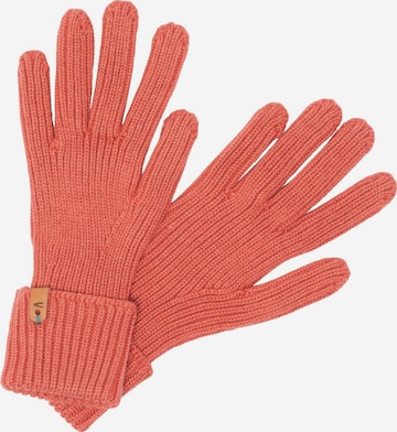 CAMEL ACTIVE Full Finger Gloves in Red: front