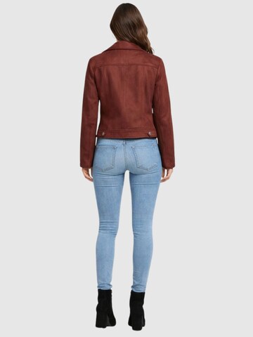 VERO MODA Between-Season Jacket 'GIACCA' in Red