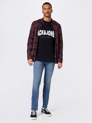 JACK & JONES Tričko 'ARCH' – černá