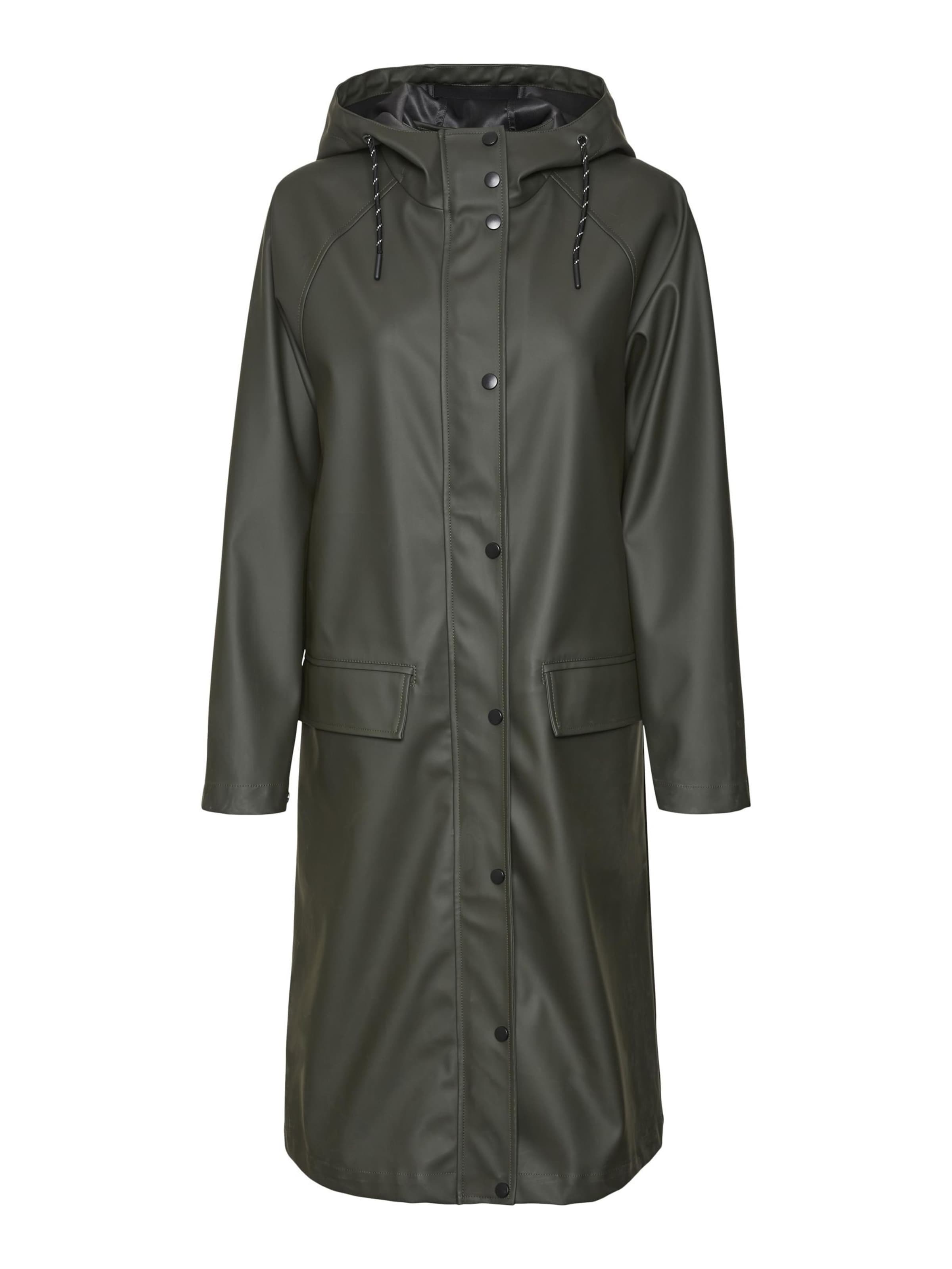 VERO MODA Λειτουργικό παλτό &#x27;VMMalou&#x27; σε πράσινο: μπροστά