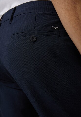 STRELLSON Slimfit Hose in Blau